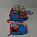 Sesame Street ABC Cookie Monster Elmo 3 PC Backpack Lunch Box Pencil Pouch