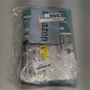 HOMEIDEAS Non-See-Through Stone Blue Privacy Sheer Curtains, 52 X 45 Inches Long 2 Panels Sheer Curtains Light Filtering Window Drapes for Bedroom Living Room