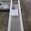 PetSafe Sliding Glass Pet Door - No-Cut DIY Install Doggy Door for Renters - Aluminum Frame - Adjustable Height 75 7/8" to 81" - Ideal for Small Dogs Up to 15 lb - White