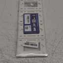 CML Decorator Screwless Wall Plate, 1-Gang Receptacle Outlet Cover, 8 Pack Hidden Screw Smooth Face Switch Plates, Standard Size 2.91"x4.68", UL Listed, White