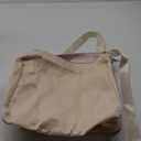 Unisex Shoulder Bag Canvas Bag Oxford Shoulder Bag Ladies Shopper Bag for Everyday/Office/School/Travelling