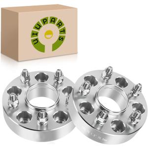 5X4.75 Wheel Spacers Forged 1.25"(32mm) 5x120.65mm to 5x120.65mm Thread Pitch M12x1.5 Hub Bore 87.1mm SET OF 2 Adapters for Chevy S10 4.3L 1988-2004,S10 2.2L 1983-1985 94-03,Blazer 4.3L 95-05 & More