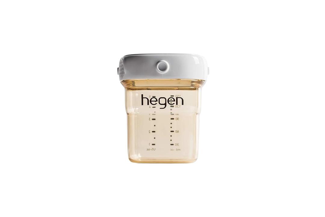 Hegen Easy to Clean Reuseable Breast Milk Storage, 5oz Breast Milk Storage (Single)