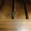 Utoplike (24"x18") Teak Wood Bath Mat, Shower Mats for Bathroom, Large for Spa Home or Outdoor