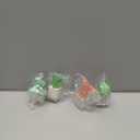 Cute Succulent Fridge Magnet, 4-Pieces Decorative 3D Plant Magnets for Refrigerator Whiteboard Locker Kitchen Office School (Set #1)