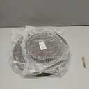 MAONAME 2 Pcs Set Farmhouse Wood Riser for Display, Decorative Pedestal Stand for Kitchen Counter, Rustic Round Beaded Wooden Display Tray, Cupcake Display for Cakes, Home Decor, 11.8/7.5 inches