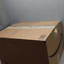 IRIS USA Airtight Dog Food Storage Container 25 lbs, Removable Wheels, for Dog Cat Bird and Other Pets, Food Storage Bin, Keep Fresh, Made in USA, Clear/Dark Gray