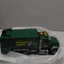 Dwi Dowellin Toddler Toys for 3 + Years Old Boys, 15" Large Garbage Truck Toy,Friction Powered Waste Management Garbage Truck with Lights and Sounds,3 Rear Loader Trash Cans,Kids Gift