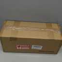 3-Pack Clear Glass Shades, Bell Shaped Glass Shade Covers Ceiling Fan Lamp Replacements, Light Fixtures Lampshade for Chandelier Wall Sconces, 1.61" Fitter Size, 5" High x 4.7" Diameter