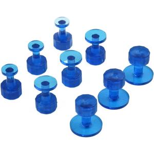 For Car Dent Repair Pull Glue Tabs, 9 PCS, Hail Dent Removal Tools, Paintless Dent Removal, Body Sheet Metal Dent Repair Suction Cups
