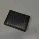 furid Card Wallet For Men Slim: Smart Wallet - Rfid Minimalist Front Pocket with ID Window Pop Up Wallet Gift For Male (Black Carbon)