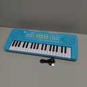 Keyboard Piano for Kids, BIGFUN 37 Keys Toddler Piano Multifunction Music Educational Instrument Toy, Electronic Kids Keyboard for 3-7 Year Old Girls and Boys (Blue)