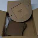 Bat System for Potters Wheel, 12 Round Outer Bat with Set of Six 7 Square Inner Bats, Bat Adapter with Removable Inserts for Throwing Pottery, for Potters and Clay Artists (6)