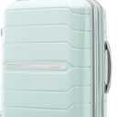 Samsonite Freeform Hardside Carry-On Luggage with Spinner Wheels - Hardshell Suitcase - TSA, Airline-Approved - Expandable Hard Shell, Smooth Rolling Wheels for Lightweight Travel - Mint Green