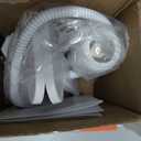 AORAEM LED Nail Lamps 3W Flexible Gooseneck Lamp Quicky Dry Nail Manicure Dryer Gel Polish Curing Light Plug Play Portable Flash Cure Light for Gel Nails Home DIY Professional Nail Tools White