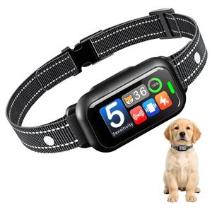 Upgraded Bark Collar for Dogs 10-120lbs, NATGOVOD Smart Anti Barking Collar with 5 Modes & Adjustable Sensitivity & Bark Counter, Waterproof Automatic Bark Collar for Small Medium Large Dogs