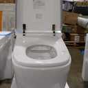 WOODBRIDGE Voice Control Smart Toilet with 1000 Gram MaP Flush Score, Auto Open/Close, Foam Shield, Foot Sensor, Movement Drying, Chair Height Design, One Piece Toilet with Tank Built in,B0931S