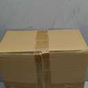 6Ft Prelit Pop Up Pencil Christmas Tree Decorations, Collapsible Artificial Christmas Tree with Lights, Foldable Pre Decorated with Ribbon Ornaments, Indoor Home Holiday Party Christmas Decorations