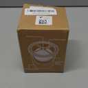 Clear Ice Cube Maker, 2.5 Inch Stainless Steel Crystal Large Clear Ice Ball Maker, Silicone Ice Cube Mold for Cocktails, Drinks & Bourbon, Whiskey Gifts for Men, Metal Color