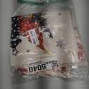 Artscope Christmas Throw Pillow Covers 18x18 Inch Set of 4, Let It Snow Snowflakes Truck Winter Christmas Decoration Pillow Cases for Home Sofa Couch Decor-Red