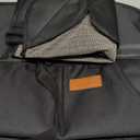 Car Seat Protector, Large Auto Protector for Child Seats with Thickest Padding and Non-Slip Backing Mesh Pockets for SUV, Sedan, Truck, Leather and Fabric - Black, 2 Pack 