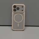 TOCOL for 17 ProMax Case, Full Camera Protection, Built-in Magnetic Ring, Compatible with Magsafe Charger, Translucent Matte Phone Case for 17 ProMax 6.9 inch (Desert)