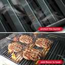 Unicook 7636 15.3 Inch Grill Flavorizer Bars Replacement Parts for Weber Spirit I & II & GS4 300 Series and Spirit E/S 310 320 330, Thick Porcelain Grill Heat Plates Burner Covers 5 Pack