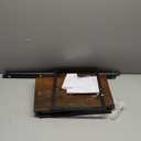 Yaheetech Large 3-Tier Tall End Table, 30 Inches High Side Table with Wooden Shelves & Strong Metal Frame for Living Room Small Space, 12 x 16 x 29.5 inchesRustic Brown