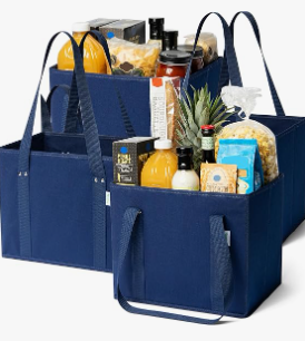 Reusable 2 Grocery Bags or Shopping BagsAmazon's Choice