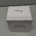 Der Rose 2 Pack Fake Plants Succulents Plants Artificial for Living Room Home Bathroom Office Decor (White)