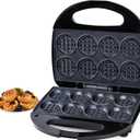 Pancake Maker, Mini Pancake Maker Machine Nonstick with Quick Heat-Up Make 8 pcs Pancakes, Electric Pancake Maker, Great for Breakfast, Snacks and Desserts