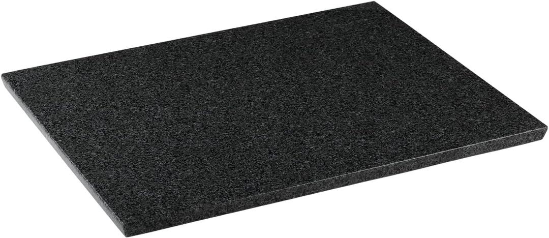 Koville Natural Granite Cutting Board for Kitchen, 16x20inch Extra Large Hand Crafted Stone Slab for Cheese, Charcuterie, Pastry Board - Wedding Gift, House Warming Gift