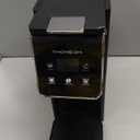 Coffee Maker Hot & Iced With Bold Setting,Single Serve Coffee Maker For K Cup And Grounds,52 Oz Removable Water Tank,6-14 Oz Brew Sizes,One Cup Kcup Coffee Machine With Reusable Filter,(Black)