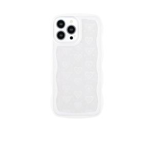 Cyberowl Compatible with iPhone 11 Pro Max,Cute Kawaii Bling Sparkle Glitter Frame Shape Soft Silicone Shockproof Protective Phone Cover for Women Girls Love Clear