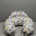 BATTOP Nursing Pillow for Breastfeeding,More Support for Mom and Baby,Feeding Pillow with Removable Cover and Adjustable Waist Strap,Plus Size Breastfeeding Baby Pillow (Leaves)