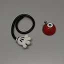 Front Load Washer Door Prop and Stopper, Washing Machine Door Holder with 2.5-Inch Suction Cup Base and Flexible Hose, Removable Washer Door Stopper Keep Washer Door Open to Prevent Odors (RED)