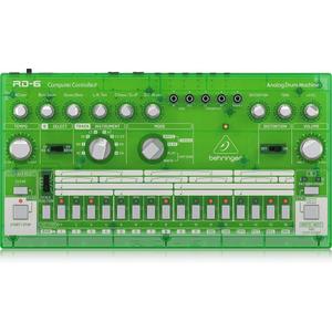 Behringer RD-6-LM Analog Drum Machine - Lime Translucent Behringer RD-6-LM Analog Drum Machine - Lime Translucent