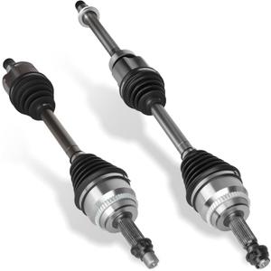 Front left & Right CV Axle Shaft Assembly 2.4L 2.4 Fits for Toyota Camry 2002-2009, for Highlander 2001-2007, for Solara 2004-2006 & 2007-2008 (Manual Trans), 1 Pair of CV Axle Shaft Assembly