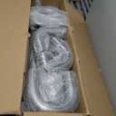 A-KARCK Mild Steel Mandrel Bends 8 Pcs, 3 Inches Mild Steel DIY Custom Exhaust Tubing Pipe Straight & U-Bend Kit, Universal Fit