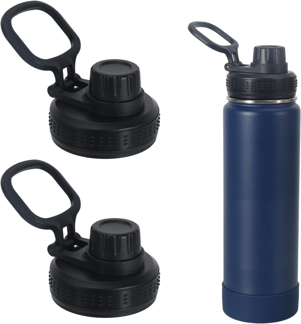 Replacement Lid Compatible with Rtic,Takeya And Thermoflask,12 oz 16 oz 18 oz 20 oz 32 oz 40 oz 64oz,Spout Lid BPA Free,2PCS