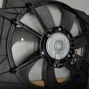 A-Premium Right Engine Radiator Cooling Fan Assembly Compatible with Select Honda Models - CR-V CRV 2017-2022 - Replace# 386115PAA01, 386165PAA01