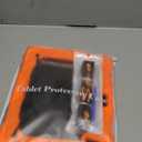 HXCASEAC Case for iPad Pro 11 Inch Case (2022/2021/2020/2018) Shockproof Design with Pencil Holder/Screen Protector/Rotating Hand Strap, Protective Cover for iPad 11 Pro 4th/3rd/2nd/1st, Orange