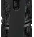 iLive Electronics Magnetic + Portable Wireless Bluetooth Speaker Set with Fabric and Rubberized Coating Carry Strap and TWS System, Black, Pair, ISB2133B