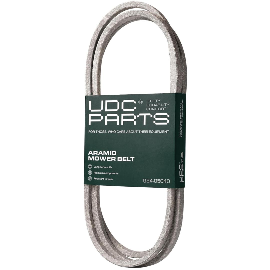 UDC Parts 954-05040 Upper Drive Belt Replacement - 35.25 Inches Length - for Craftsman T110 954-0241A Upper Drive Belt 754-0241A 9540241A 95405040 Troy Bilt Pony MTD/Aramid Cord