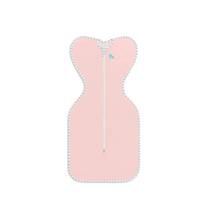 Love To Dream Swaddle UP Self-Soothing Sleep Sack 8-13 lbs., Dramatically Better Sleep, Snug Fit Calms Startle Reflex, 1.0 TOG, Dusty Pink, Small