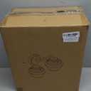 Bathroom Vanity Light Fixtures: 2-Lights Vanity Lighting Fixtures with Frosted Milky Glass Shades, Hardwired 11 in Brushed Nickel Vanity Lights Over Mirror (Exclude E26 Bulb)