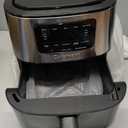 Cuisinart Air Fryer, 6-Quart Basket Large Fryer with 5 Cooking Functions to Roast, Bake, Broil, Air Fry and Keep Warm, 5 Airfryer Presets, Dishwasher-Safe Parts, AIR-200NAS, Stainless Steel & Black