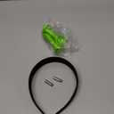 Green Ears Headband Costume 100% LIGHT-WEIGHT COSPLAY FOAM Adult Womens Mens Alien Halloween Costumes (One Size)