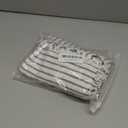 YEENAASY Throw Pillow Covers 16x16 Set of 2 Striped Fringe Pillow Cover Farmhouse Cushion Covers with Tassel Neutral Boho Pillows Decorative Square Pillowcase for Couch Sofa Bed, Black