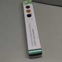 BAMEOS Drawer Dividers Bamboo Separators Organization Expandable Organizers for Kitchen Bedroom Bathroom Dresser Office 4-pack (2''H, 16.65''-22''L, Black)